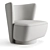 Elegant LARA Swivel Chair 3D model small image 5