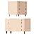 City Dresser with Precious Stone Handles 3D model small image 2