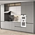 72 Modern Style Kitchen Design 3D model small image 2