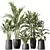 Variety Indoor Plant Set 40 3D model small image 1