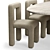 Modern Dining Set Elegant Design 3D model small image 9