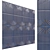 Modern 3D Wall Panel Display 3D model small image 1