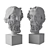 Heracles Head Sculpture 960mm 3D model small image 6