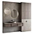 Fauset Inbani Set 109: Bathroom Elegance 3D model small image 1