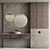 Fauset Inbani Set 109: Bathroom Elegance 3D model small image 3