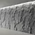 Custom Rock Cliff Wall Texture 3D model small image 3