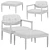 Luxury Minotti Yoko Armchair 2016 3D model small image 4
