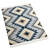 Benuta Zalan Blue Kilim Rug 3D model small image 3