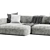 Sky Modular Sofa Tamamm 2015 3D model small image 3