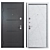 Elporta Metal Door R 104.15 3D model small image 3