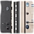 Elporta Metal Entry Door 900x2050 mm 3D model small image 2