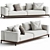 Modular Poliform Brera Sofa Set 3D model small image 4