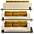 Luxury Velvet Sofa Mezzo COLBERT 3D model small image 3