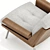 Contemporary Daiki Armchair: Style & Comfort 3D model small image 5