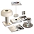 Kinfolk Decor Set: Lifestyle Essentials 3D model small image 1