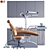 Dental Chair 01 Multifunctional Furniture 3D model small image 1