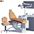 Dental Chair 01 Multifunctional Furniture 3D model small image 4