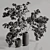  Elegant Plants Bouquet Vase 3D model small image 4