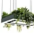 Rectangular Plant Light Pendant 22 Corona 3D model small image 5