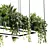 Rectangular Plant Light Pendant 22 Corona 3D model small image 6