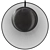 Sleek Magdalena Black Pendant Lamp 3D model small image 6