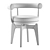 Elegant Oak Indochine Chair 3D model small image 4