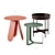 HETO ARDO SITA Swog Side Table 3D model small image 5