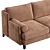 Polo Sofaclub: Stylish 3-Seater Sofa 3D model small image 2