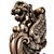 Carved Column for Staircase 3D model small image 2