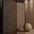 Seamless Oak Wood Material Set 3D model small image 1