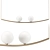 Sculptural PERLE 2 Light 3D model small image 1