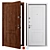 Bavaria Metal Entry Door (Staller) 3D model small image 1
