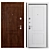 Bavaria Metal Entry Door (Staller) 3D model small image 3