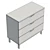 UV-Textured 3-Drawer Dresser Model 3D model small image 6