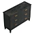 Ingvar 6-Drawer Dresser with UV-Textured Finish 3D model small image 5