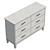 Ingvar 6-Drawer Dresser with UV-Textured Finish 3D model small image 6