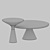 Dual Table Set Sublime 3D model small image 3