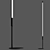 Modern LED Floor Lamp, Index 3D model small image 3