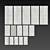 Italon Charme-Advance Platinum-White Tile 3D model small image 3