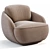 Alpine Armchair Modern Style 3D Model 3D model small image 2