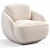 Alpine Armchair Modern Style 3D Model 3D model small image 3