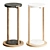 Sleek Accent Table for Drinks 3D model small image 1