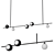 Sleek Design Alian Chandelier 3D model small image 1