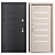 Laguna Metal Entry Door (VellDoris) 3D model small image 3
