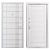 Laguna Metal Entry Door (VellDoris) 3D model small image 4