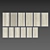 Italon Charme-Advance Silk-Grey Porcelain 3D model small image 3