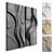 Modern Sculptural Wall Art Set 3D model small image 16