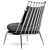 Elegant Aurora Iron Armchair, Cantori 3D model small image 3