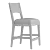 Sleek Solaria Counter Stool 3D model small image 2