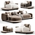 Busnelli Grumetto Sofa 02 Modern 3D model small image 4